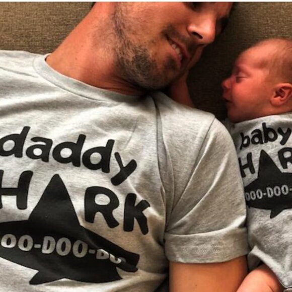 Father’s Day Matching Dad & Baby T-Shirt Set | Funny Gift - Picture 2 of 7